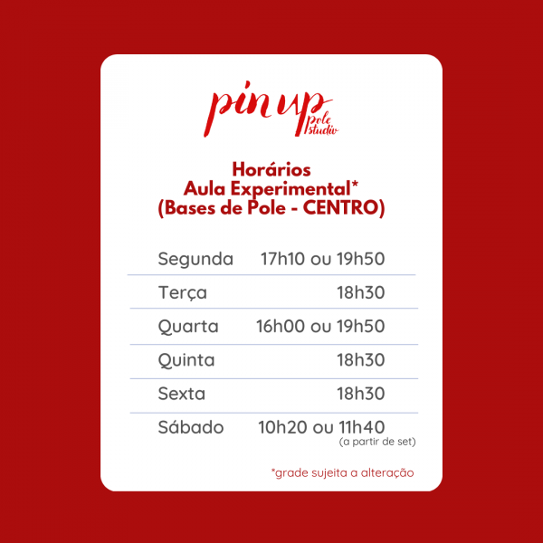 Promoção Aula Experimental Presencial - Pole Dance - Imagem 2
